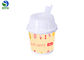 Eco Friendly 300ml Paper Ice Cream Tubs Food - Grade Customized Printing 6oz